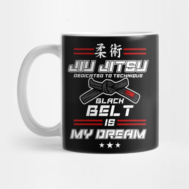 JIU JITSU BLACK BELT by beanbeardy